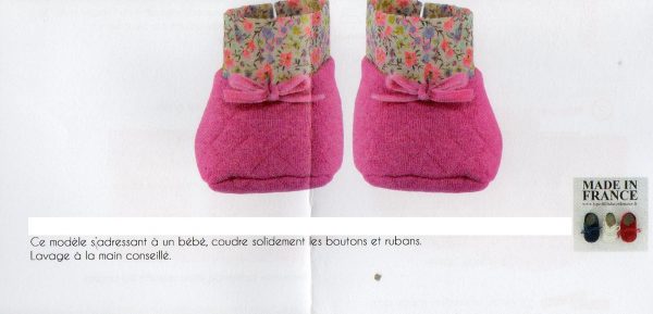 kit couture chausson bb rose
